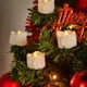 thumbnail image 4 of Velas LED sin llama 9Pcs con clips - Luces blancas cálidas a pilas para decoraciones del árbol de Navidad, centros de mesa y decoración de fiesta, 4 of 8