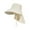 Beige, variant on Sun Hat for Women Sun Protection Wide Brim Shawl with Neck Flap Hiking Visor Hat Outdoor Summer Beach Black
