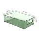 thumbnail image 2 of Organizador de Alimentos, Estante de Almacenamiento, Caja de Almacenamiento de Escritorio, Caja de Acabado Cosmético, Estante de Almacenamiento Apilable, Verde, 2 of 5