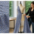 thumbnail image 5 of Soimoi Cotton Poplin Fabric Waves,Whale & Dolphin Ocean Printed Craft Fabric by The Yard 56 Inch Wide, 5 of 7