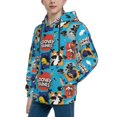 thumbnail image 4 of Animated Looney Tunes Youth Sweatshirt Hoodies Fashion Teen Hooded Hoody Pullover Clothes With Pocket For Boys Girls Clothing, 4 of 8