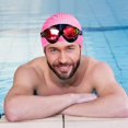 thumbnail image 2 of Swimming Caps, Silicone Swim Cap Anti-slip Swimming Hats Waterproof Bathing Cap, 2 of 4