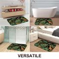 thumbnail image 2 of 1pc Jungle Animals Absorbent Non-Slip Bathroom Thickened Flannel Rug Decor,Soft,Quick Drying,Suitable For Indoor/outdoor Use,Bathrooms,Bedrooms,Kitchens,Terrace,Laundry Rooms,16"x24", 2 of 9