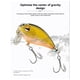 thumbnail image 5 of Señuelo de Pesca de Superficie de 10 cm/5,5 G, Cebo Artificial, Plopper Duro, Giratoria, Aparejo de Pesca, Cebo A, 5 of 5