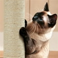 thumbnail image 6 of Yaheetech 53.9" H Cat Tree with Double Condos, Scratching Posts & Ramp, Dark Gray, 6 of 7