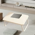 thumbnail image 5 of Foldable Wood Lap Desk | Portable Laptop Stand & Bed Table | Lightweight Mini Desk for Breakfast, Picnic, Drawing, Sofa & Floor Use, 5 of 6