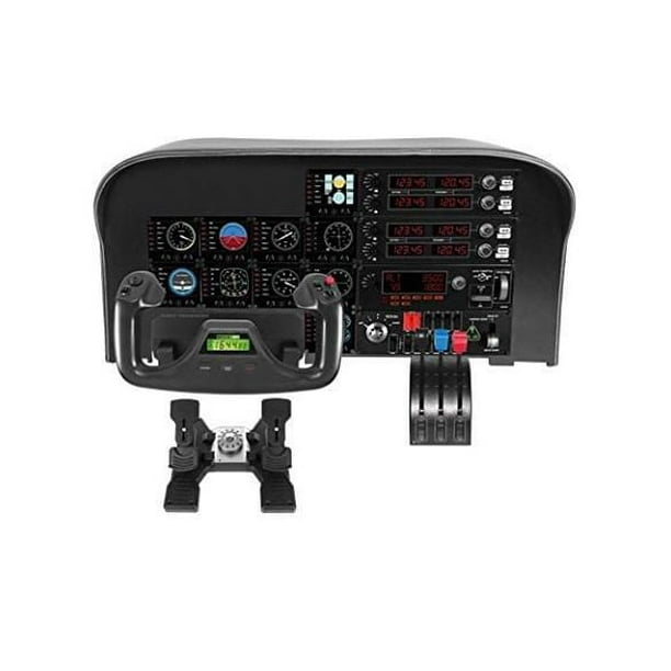 PC用ゲームコントローラー・コンバーター logicool FLIGHT YOKE SYSTEM Logitech G PRO Flight Yoke System, Professional Simulation Yoke