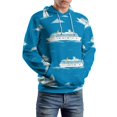thumbnail image 5 of Ocean Cruise Ships Sails Men's Women New Sweatshirt Hoodie Men's Plus Size Sweatshirt Hooded Sweatshirt 3d Printed Street Men's Cloth, 5 of 6