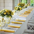 thumbnail image 3 of Dinner Table Napkins - Machine Washable Restaurant/Wedding/Hotel Quality Polyester Fabric, 3 of 3