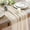 Beige, variant on Sm:)e Pearl Beige Gauze Table Runner 120 Inch 10FT, Table Decor for Wedding Anniversary Birthday Outdoor Home Party Table