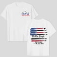 thumbnail image 5 of Funny Independence Day Shirt Short Sleeve T Shirts for Women Women's Workout Tank Top Casual Soft Short Sleeve Gym Muscle Shirts Bodybuilding Tee White,S, 5 of 6