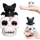 thumbnail image 1 of Pelotas Antiestrés Espeluznantes de Halloween CHAO Paquete de 1 Pelotas Blandas con Forma de Calavera, 1 of 5