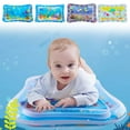 thumbnail image 2 of Inflatable Mattress Camping - Water Playmat For Baby , Kids Inflatable Paw Paw Mat,Pet Inflatable Paw Paw Mat, Water Playmat Thickened Water Sensor Play Mat For Cats Water Sensory Playmat With Fish, 2 of 2