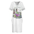thumbnail image 4 of Matilda Loose Pocket Dress Bride dresses prom clothes Woman's evening dress, 4 of 7