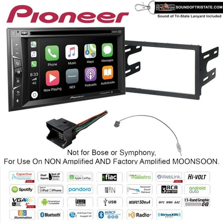 Pioneer AVH-1550NEX DVD Receiver CarPlay Fits 99-01 VW Golf Jetta 98-01 Passat