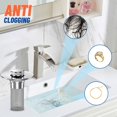thumbnail image 2 of Recogedor de pelo Vakabiu con tapón para lavabo, plegable, con cesta, 2 of 9