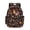 Rooster Floral, variant on Xixirimido Colorful Tie-dye Print 17" School Backpack for Boys Girls Multi-pocket Bookbags Elementary High School Bookbag Daypacks School Bag for Students