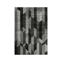 Signature Design by Ashley Contemporary Chayse 6'6" x 9'6" Rug  Black/Gray