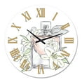 thumbnail image 2 of Designart 1 in Quartz Traditional Wall Clock, 2 of 5