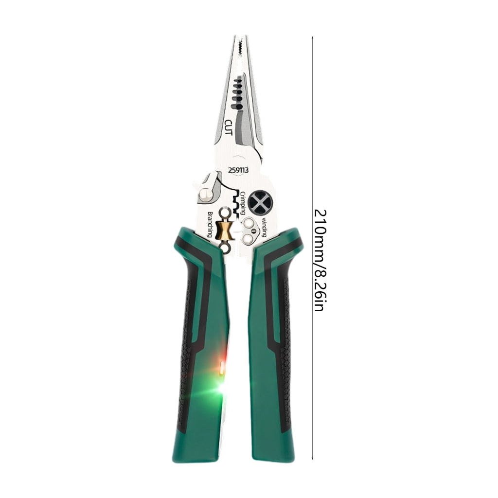 CEORPER Portable Wire Stripper Tool Voltage Ergonomic Handle Stainless Steel for Electrical Maintenance