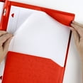 thumbnail image 5 of Five Star Stay-Put Plastic and Prong Folder, Fire Red, 5 of 9