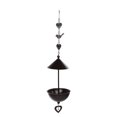 thumbnail image 2 of Home & Garden Butterfly Gazing Ball Stand Iron Rustic 47M404, 2 of 9