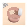 thumbnail image 4 of Mouse Pad Soft Comfortable Thicken Cartoon Bear Mouse Mat Wrist Support Pad for Home - A, 4 of 5