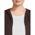 thumbnail image 4 of Terra & Sky Women's Plus Size Hooded Duster, 4 of 5