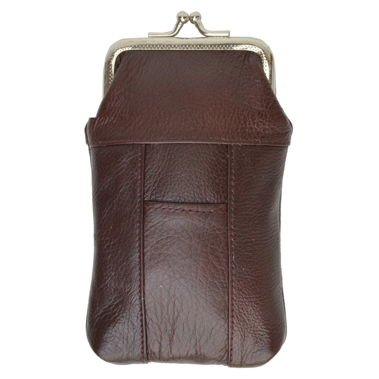 leather cigarette case with lighter Waterproof Genuine Eel Skin and Holder Practicality Meets Style Marshal Genuine Leather Cigarette Case