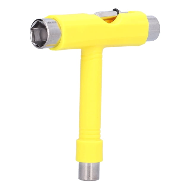 Skate Tool, Skate Hex Wrench Wear Resistance Skateboard Tool Kit T-Type Skateboard Hex Key Kit Portable Compact Multi-Function For Home For Outdoor