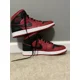 thumbnail image 2 of N I-K-E A i r-Jor-dan 1 Mid Reverse Bred Black Red Shoes Men (Size 10), 2 of 5