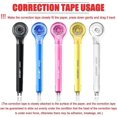 thumbnail image 2 of 5 Correcting Tape Pens, White, Push-Pull Protection, 2 of 5