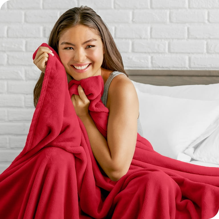 Bare Home Microplush Fleece Blanket - 300 GSM - Fuzzy Microfleece - Soft &  Plush - Throw/Travel, Oyster