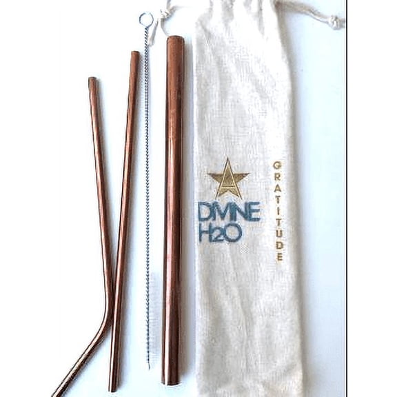 A DivineH2O Anti Radiation Copper Straw
