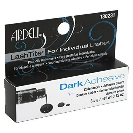 Ardell Fashion Lashtite Eyelash Adhesive, Dark, 0.12 (Best Glue For Individual Eyelash Extensions)