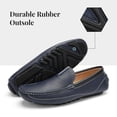 thumbnail image 5 of Bruno Marc Men Fashion Classic Loafers Driving Moccasins Shoes For Men Slip on Lightweight Loafers Shoes BM-PEPE-2 NAVY Size 8, 5 of 5