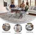 thumbnail image 2 of 8 Pk. HERCULES Series 650 lb. Capacity White Plastic Fan Back Folding Chair, 2 of 9