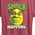 thumbnail image 3 of Shrek - Shrek Happens - Women's Short Sleeve Graphic T-Shirt, 3 of 5