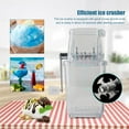thumbnail image 6 of Yucurem Hand-cranked Ice Crusher Household Ice Breaker Ice Maker for Home Use Kitchen Essentials (White), 6 of 9