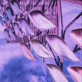 thumbnail image 1 of Ahgly Company Machine Washable Indoor Square Transitional Purple Amethyst Purple Area Rugs, 4' Square, 1 of 7