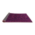thumbnail image 2 of Ahgly Company Indoor Square Persian Purple Traditional Area Rugs, 4' Square, 2 of 4