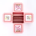 thumbnail image 6 of 3D Pop Up Tulip Flower Card, Pink Floral Design, 6.8 x 7.1 inches, with Envelope and Notecard, 6 of 6
