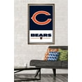 thumbnail image 2 of NFL Chicago Bears - Logo 21 Wall Poster, 22.375" x 34", Framed, 2 of 3
