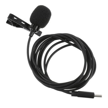 Lavalier Microphone Lav Mic Phone Microphone Lapel Mic Condenser Tiny Microphone USB-C Microphone