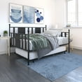River Street Designs Langham Modern Metal Full Daybed And Twin Trundle