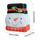 thumbnail image 3 of Caja para guardar bocadillos navideños | Lata de hierro con diseño de Papá Noel | Contenedor para galletas y dulces navideños | Decoración y regalo festivo para la cocina | 18 x 15 x 6 cm, 3 of 5