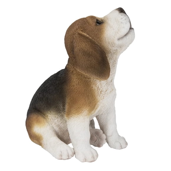 Figura de Resina Hi-Line Gift Ltd Cachorro Beagle aullando
