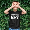 thumbnail image 5 of Birthday Boy Football Sports Lover Birthday Shirt for Boys All Ages Birthday Black Shirt 5-6, 5 of 5