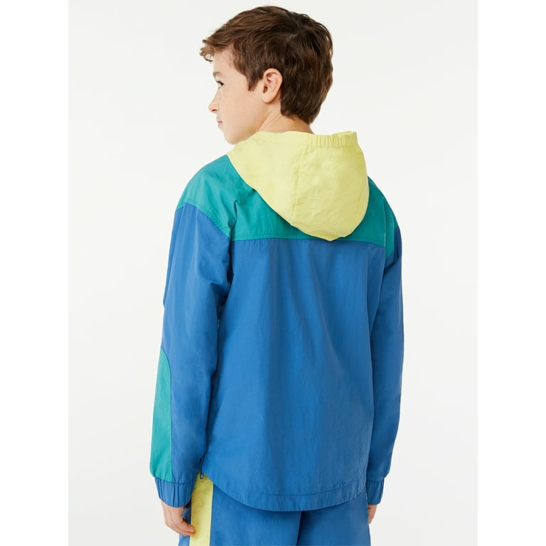 Anorak hot sale color block