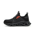 thumbnail image 2 of Mens Sneakers Breathable Lightweight Steel Toe Safety Work Shoes, 2 of 5